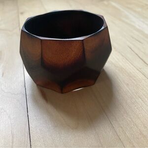 Wooden lightweight cuff bracelet